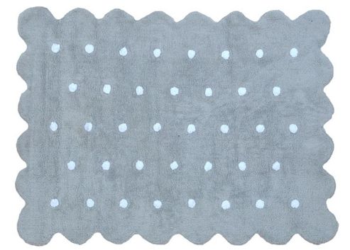 Image of Lorena Canals Galleta Grey Contemporary Rug - 120 Cm W X 160 Cm D (3 Ft 11 In X 5 Ft 3 In)