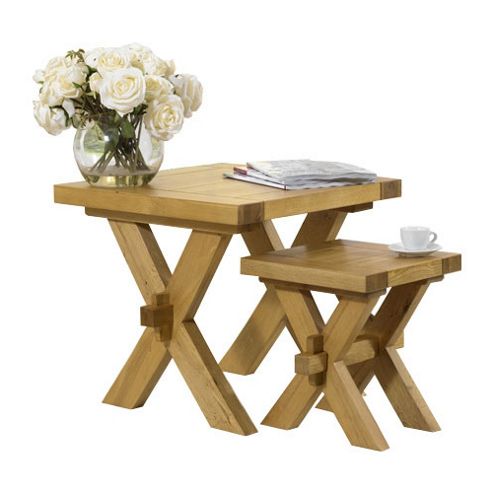Image of Avignon Oak Nest Of Tables