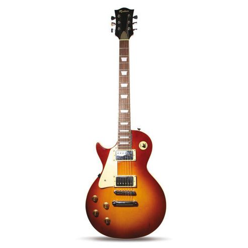 Image of Rockburn Lp Style Electric Guitar - Left Hand - Tobacco Sunburst
