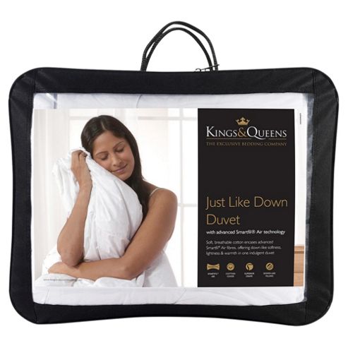 Image of Kings & Queens Kingsize Duvet 4.5 Tog - Just Like Down