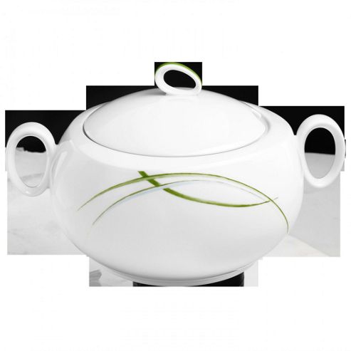 Image of Seltmann Weiden Trio 2.8l Covered Vegetable Bowl In White