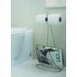 Black and blum loo magazine toilet roll holder