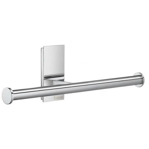 Image of Smedbo Pool Spare Double Toilet Roll Holder In Polished Chrome