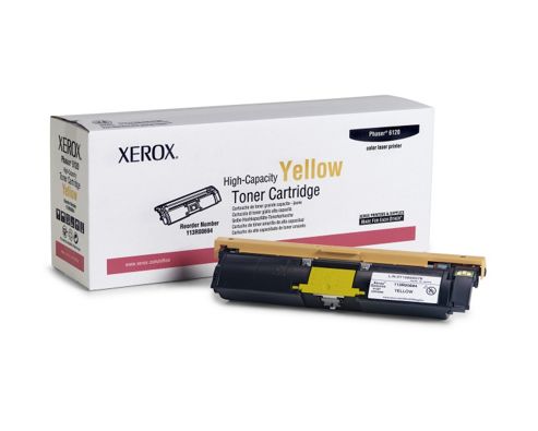 Image of Xerox Yellow High-capacity Toner Cartridge For Phaser 6120