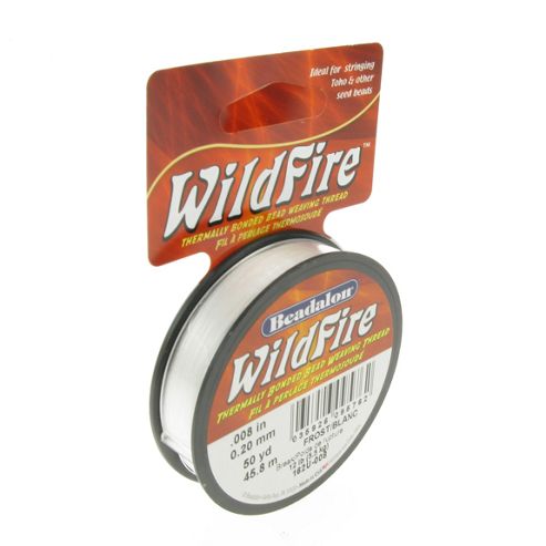 Image of Beadalon Wildfire 0.20mm White 45.8m