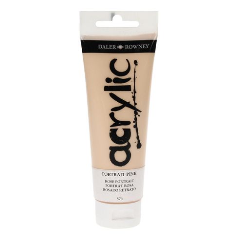 Image of Daler Graduate Acrylic Portrait Pink 120ml