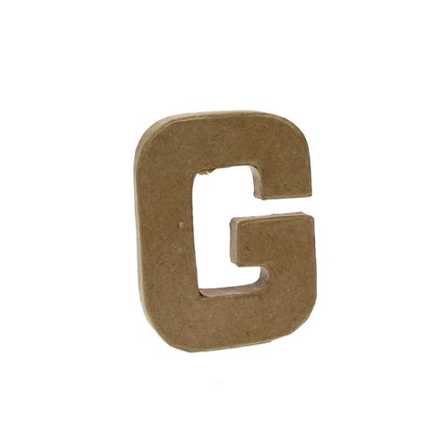Image of Small Kraft Letter - G