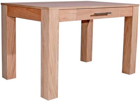 Image of Alphason Oakwood 1200 Oak Rectangular Desk
