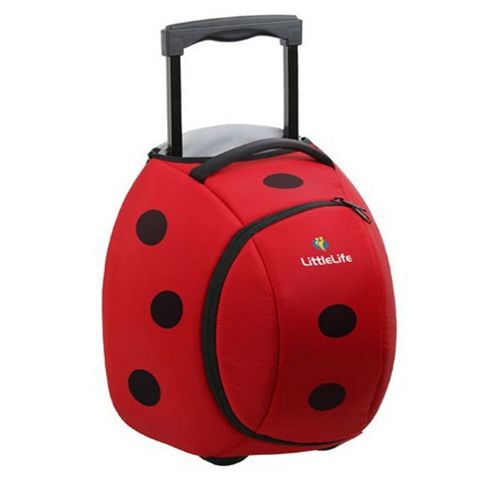 Image of Littlelife Wheelie Kids' Duffle Bag, Ladybird