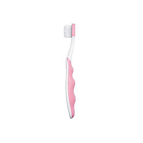 Image of Brush-baby Floss Toothbrush (3-6yrs) - Pink