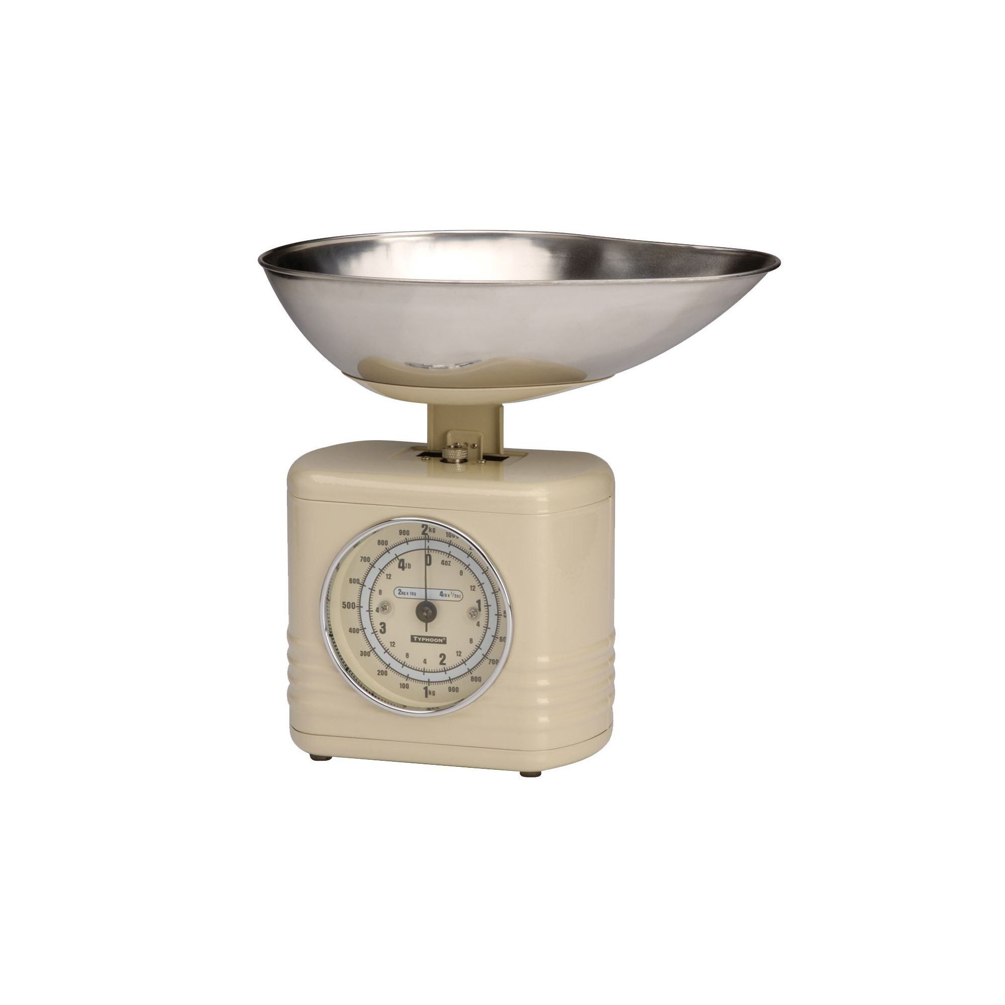 Typhoon Stainless Steel Retro Mechanical Kitchen Scale