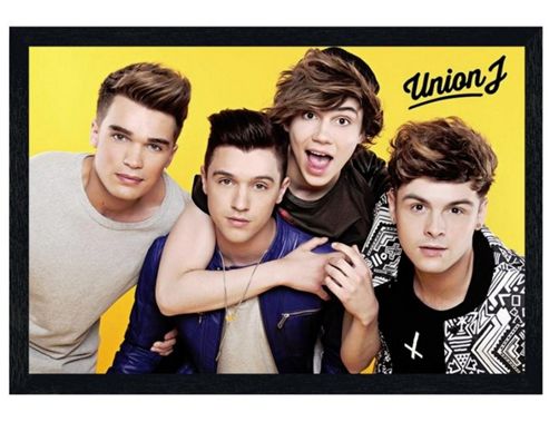 Image of Black Wooden Framed Union J Beautiful Life Poster