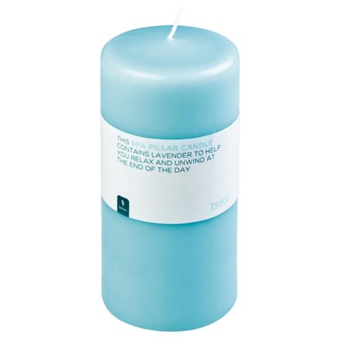 Image of Tesco Pure Spa Pillar Candle