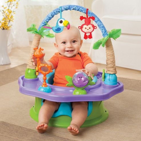 Image of Summer Infant Deluxe Superseat (neutral Island Giggles)