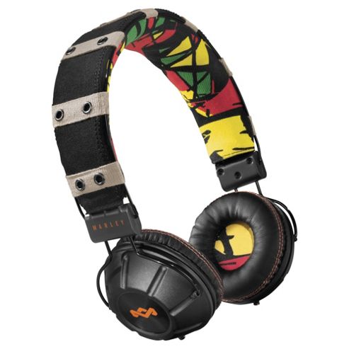 Image of House Of Marley Soul Rebel Headphones (rasta)