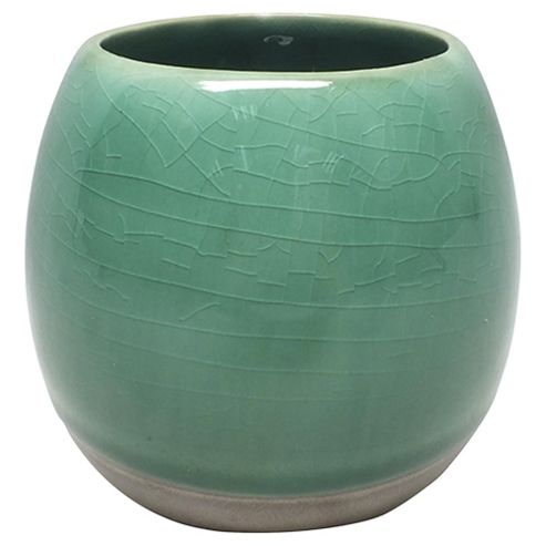 Image of Tesco Reactive Glaze Tumbler, Teal