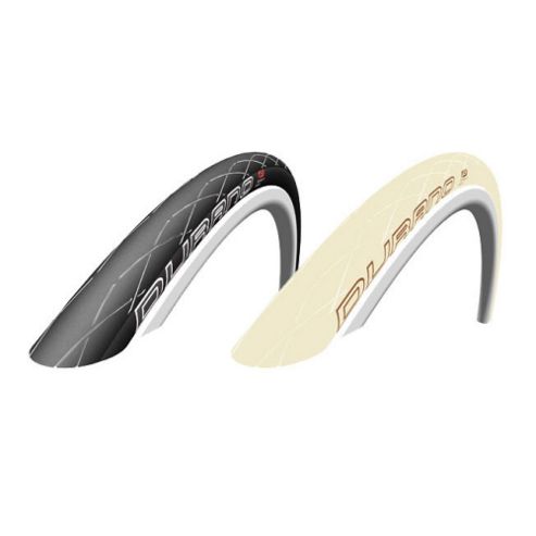 Image of Schwalbe Durano Folding Raceguard Dual Compound Tyre 700 X 25mm - Black