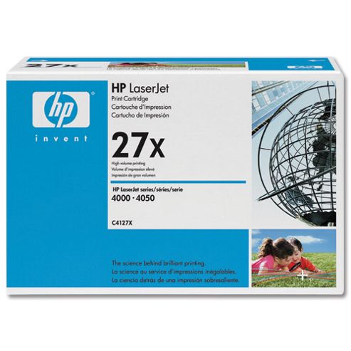Image of Hp 27x Laserjet Toner Cartridge - Black