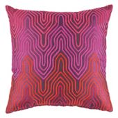 F&F Home Wave Cushion Pink/Purple
