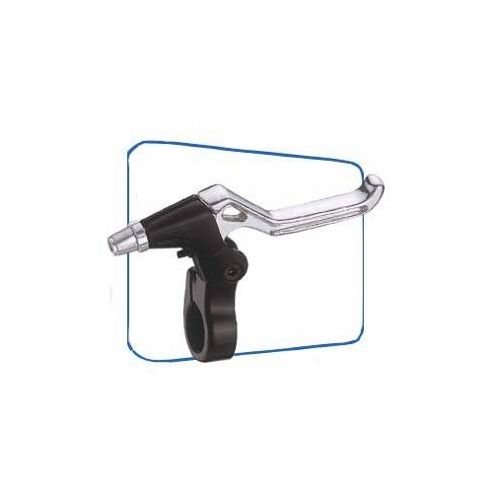 Image of Coyote Junior / Bmx Silver / Black Alloy Brake Levers Pair