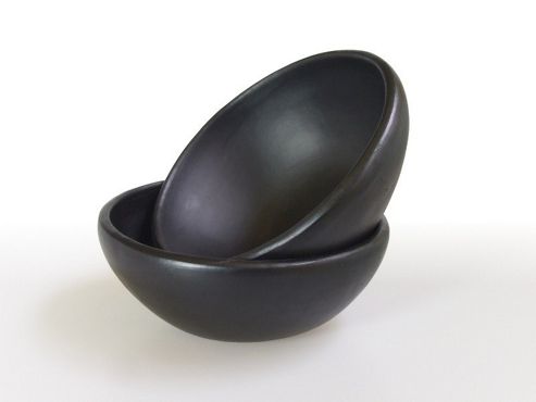 Image of Tierra Negra Round Serving Bowl (set Of 2)