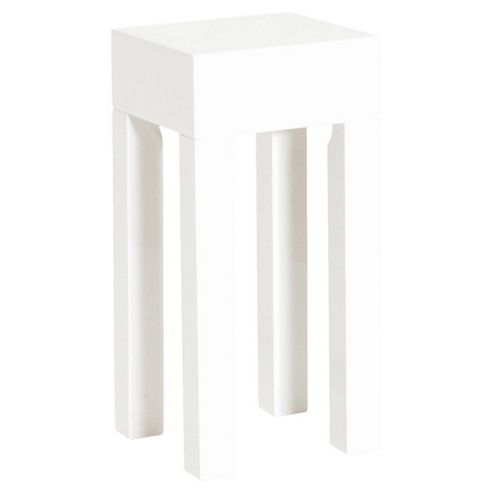 Image of Urbane Designs Linea 50cm End Table In White