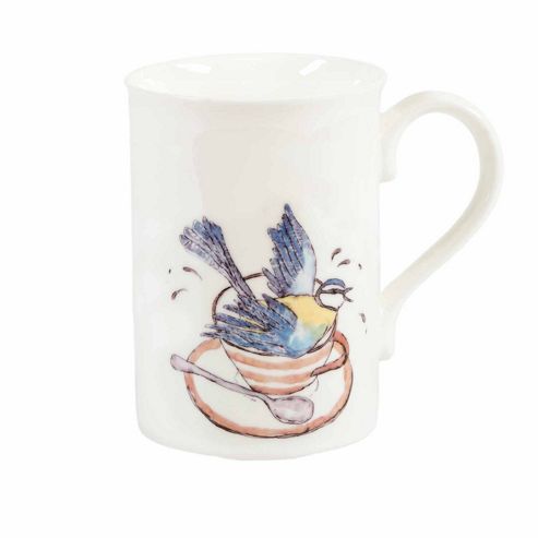 Image of Mellor Ware Bird Bath Design Mug