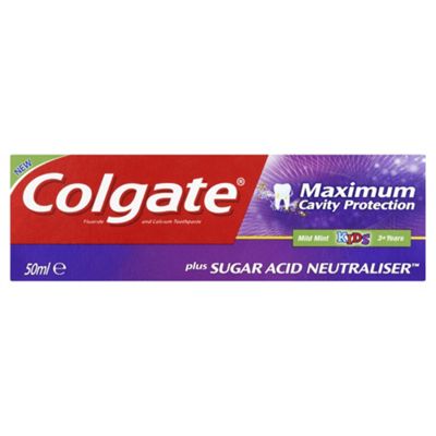 Colgate Max Cavity Pro Kids Toothpaste 50Ml