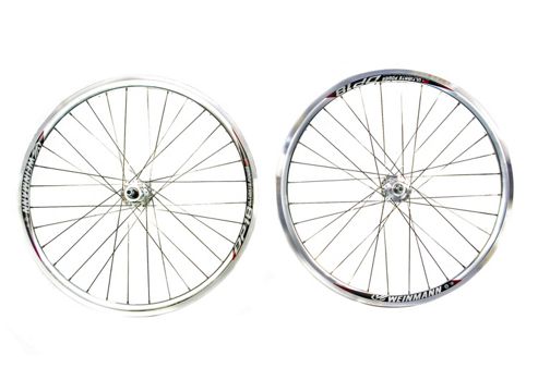 Image of 700c Flip Flop Single Speed Fixie Fixed Wheelset Silver