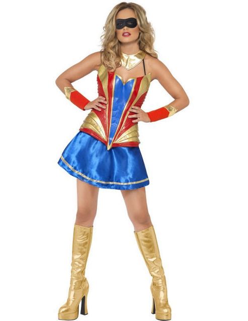 Image of Woman Superhero Costume Extra Small