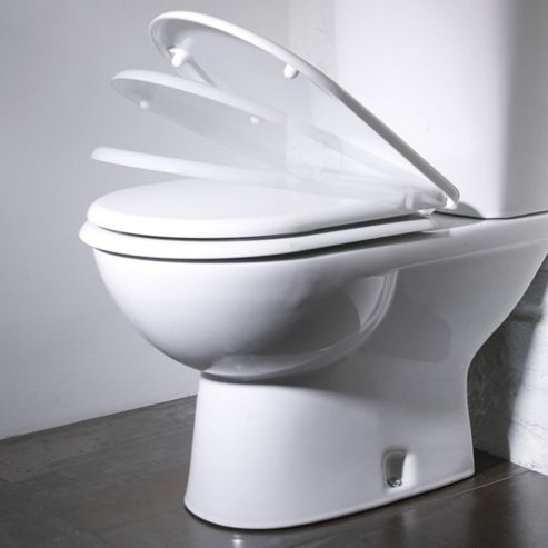 Image of Tavistock Micra Soft Close Toilet Seat In White