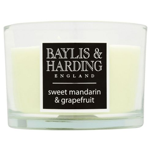 Image of Baylis & Harding Multi-wick Candle, Sweet Mandarin & Grapefruit