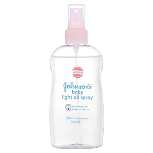 Image of Johnsons Baby Light Oil Spray 200ml