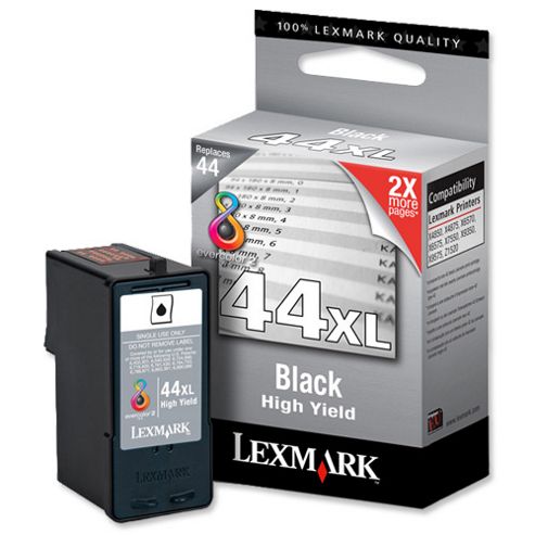 Image of Lexmark 44xl Black Print Cartridge