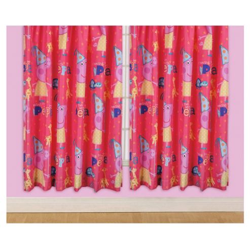 Image of Peppa Pig Curtains W168xl137cm (66x54'')