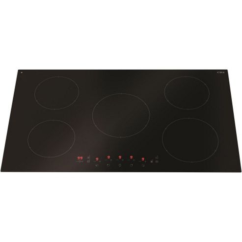 Image of Cda Hn9610fr Touch Control Five Zone Frameless Induction Hob Black