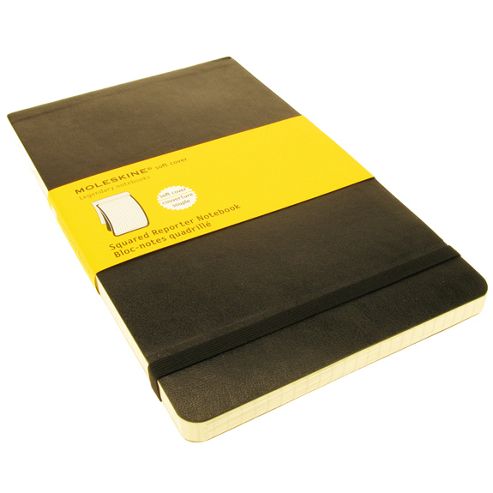 Image of Moleskine Soft Squared Reporter Notebook Large