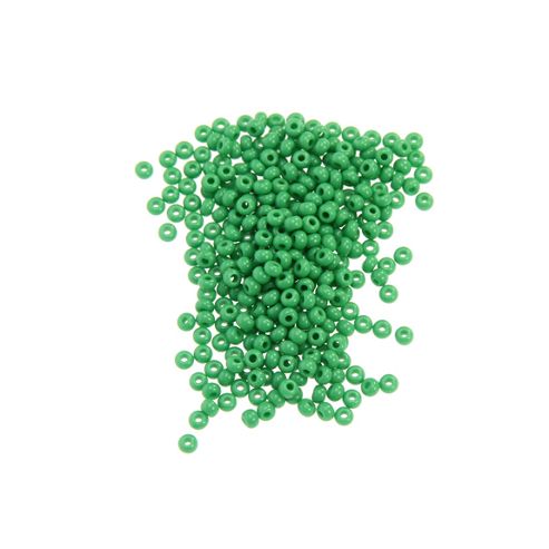 Image of Czech Seed Bead 10/0 Op Medium Green