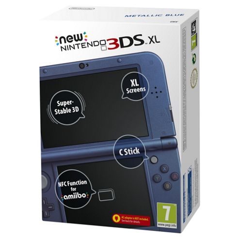 Image of New 3ds Xl Metallic Blue Console