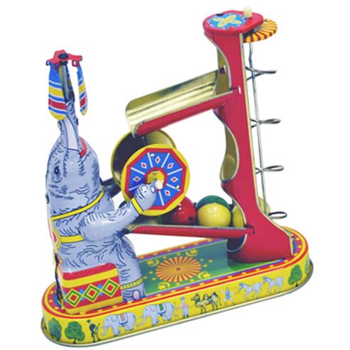 Image of Retro Tin Collectable Ornament - Multi-coloured