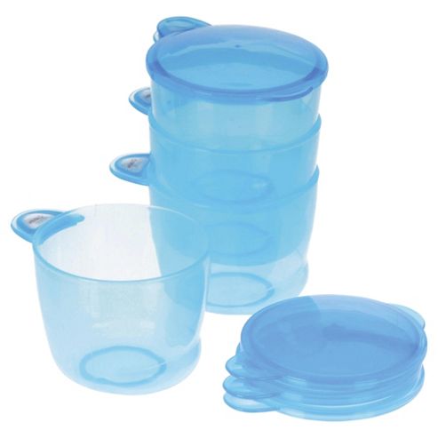 Image of Vital Baby Food Pots - Blue - 4 Pack
