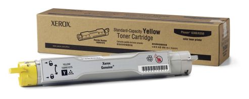 Image of Xerox Phaser 6300/6350 Yellow Standard Capacity Toner Cartridge (4,00 Pages)