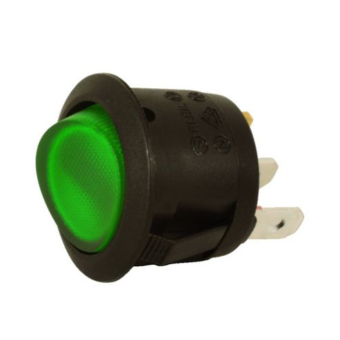 Image of 12vdc Sp Rocker Green