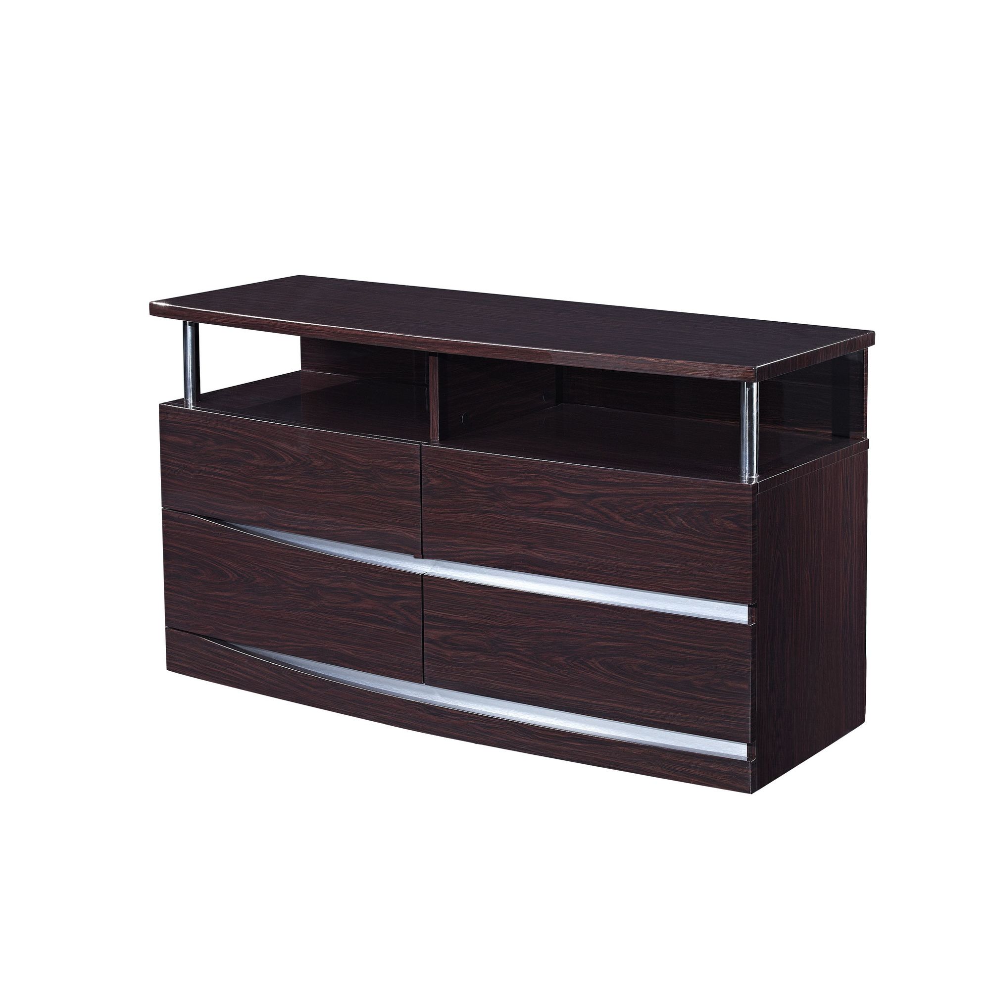 Furniture Link Plaza 4 Drawer Cabinet - White at Tesco Direct