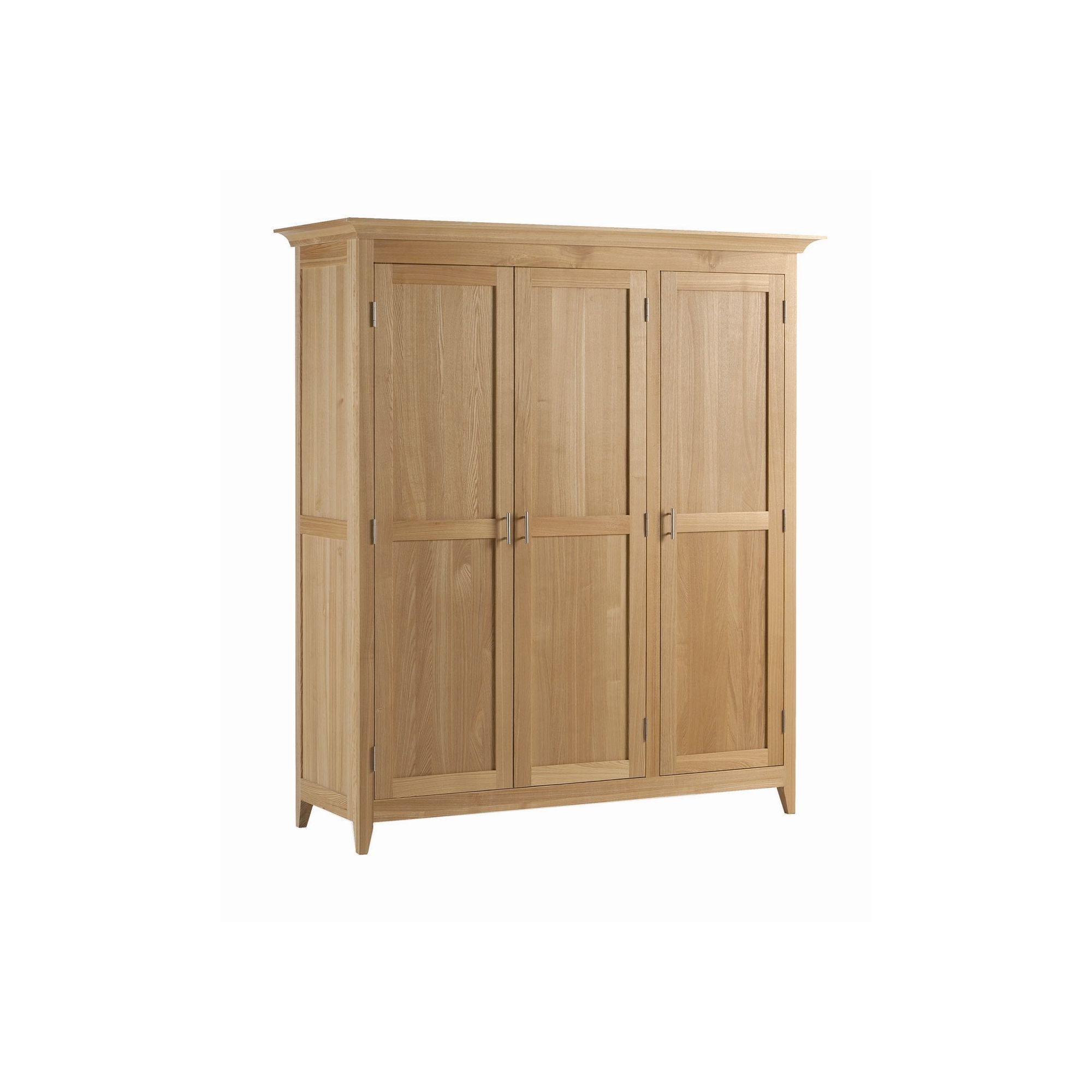 Kelburn Furniture Carlton Ash Triple Full Hanging wardrobe at Tesco Direct