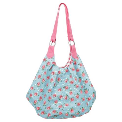Image of Obaby Pompom Changing Bag, Cottage Rose