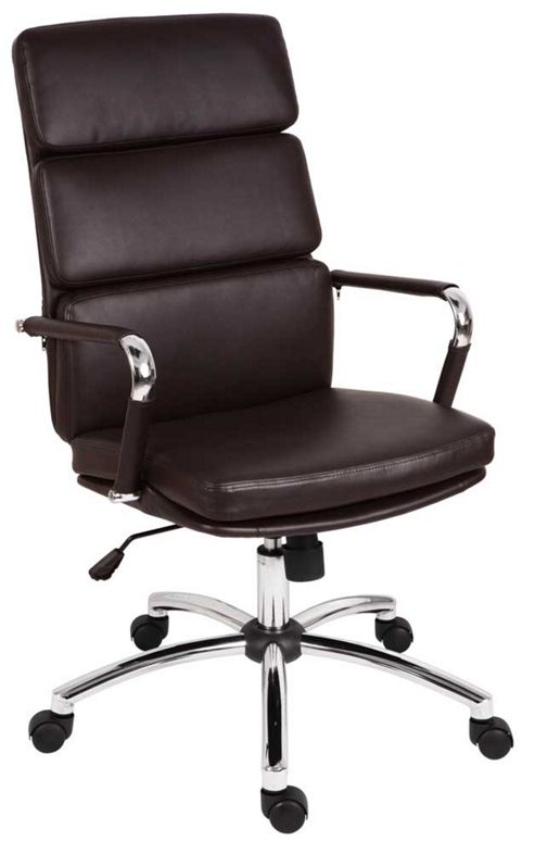 Image of Teknik Deco Executive Brown Office Chair