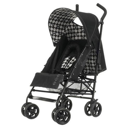 Image of Obaby Atlas V2 Stroller & Footmuff, Mickey Monochrome