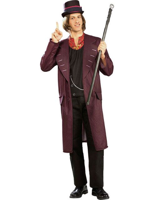 Image of Willy Wonka - Adult Costume Size: 42-44