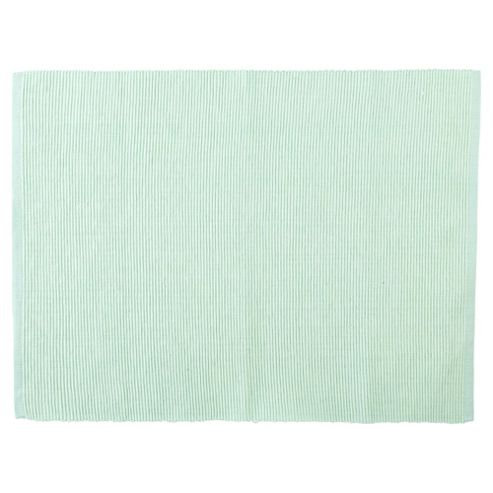 Image of Tesco Ribbed Placemat, Aqua
